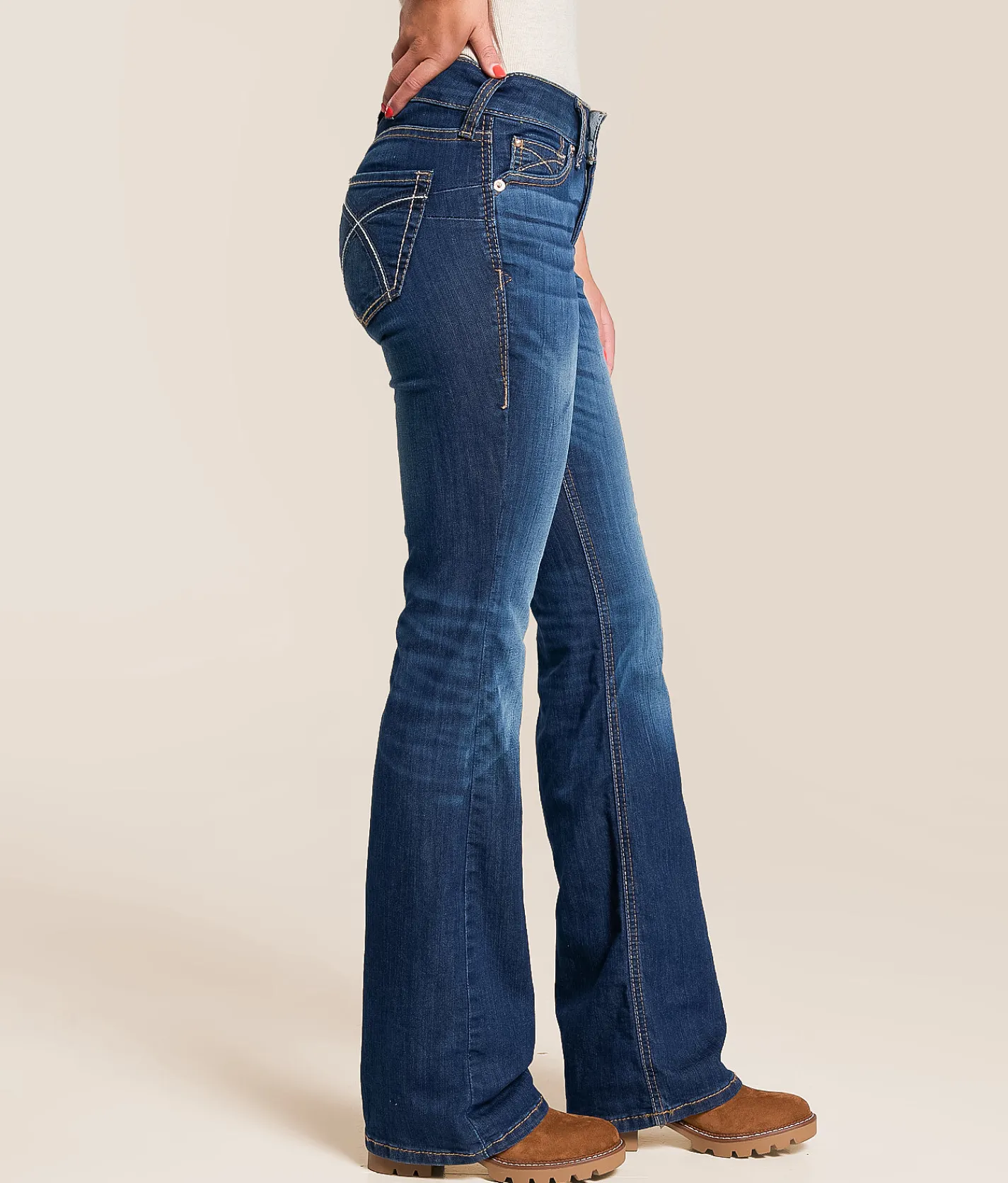 Jeans|Bottoms | Ariat Mid-Rise Boot Stretch Jean Lita