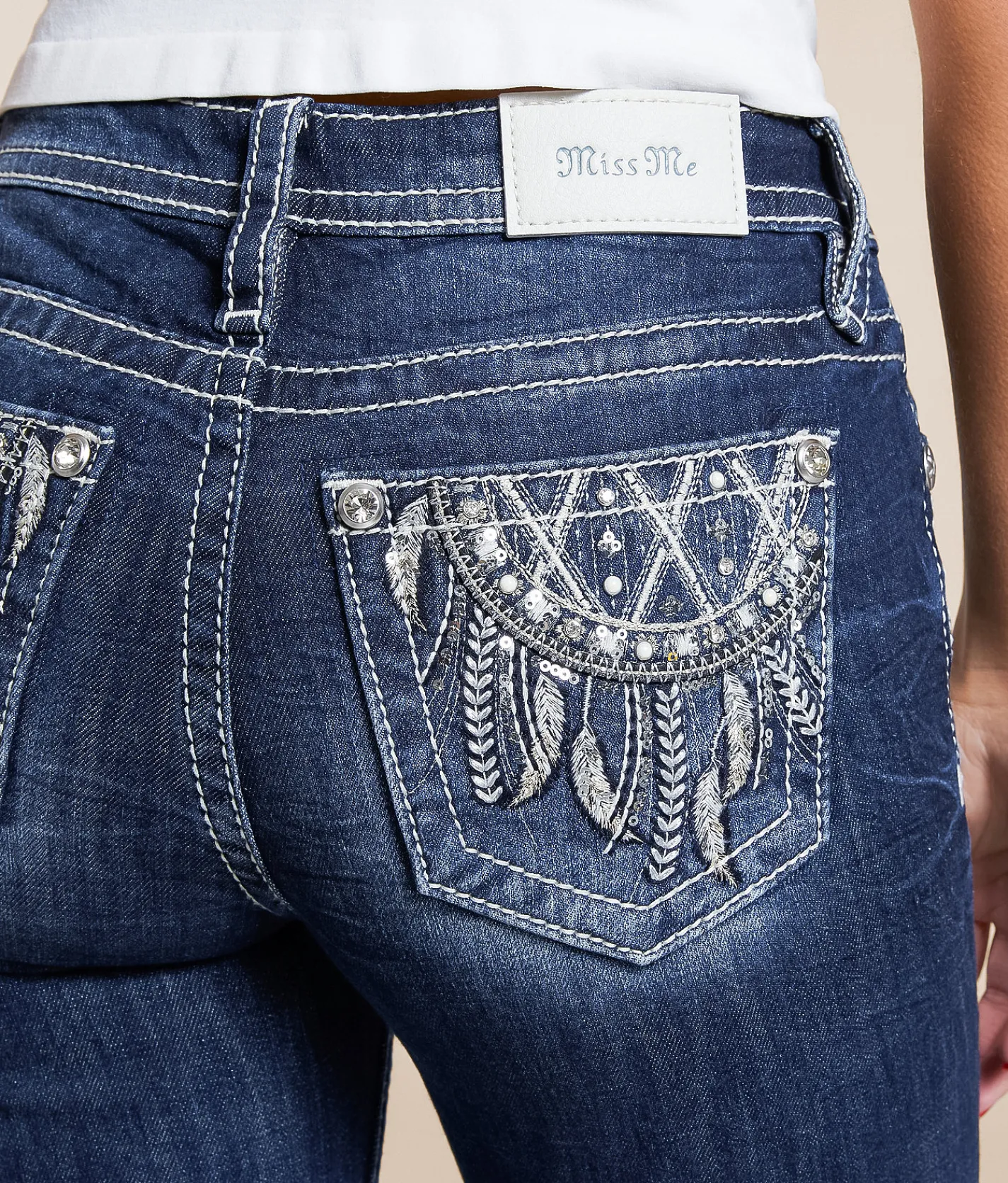 Jeans|Bottoms | Miss Me Mid-Rise Boot Stretch Jean D1062