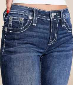 Jeans|Bottoms | Miss Me Mid-Rise Boot Stretch Jean D1062