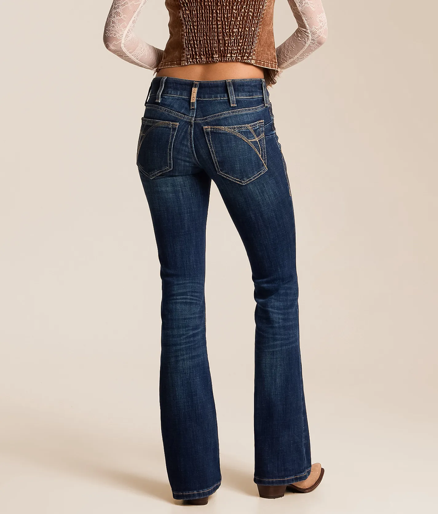Ariat Mid-Rise Boot Stretch Jean Istanbul Discount