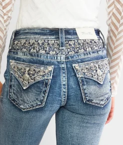 Miss Me Mid-Rise Boot Stretch Jean M383 Online
