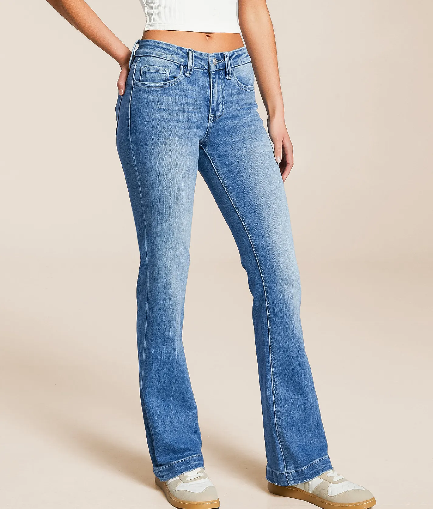 Flying Monkey Mid-Rise Boot Stretch Jean Prize Discount