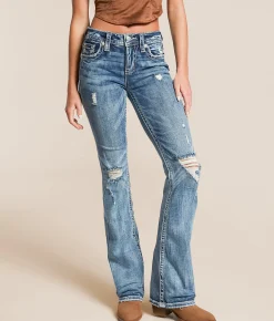 Miss Me Mid-Rise Boot Stretch Jean M819C
