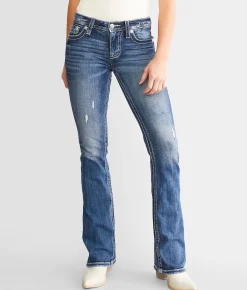 Miss Me Mid-Rise Boot Stretch Jean K1417 Clearance