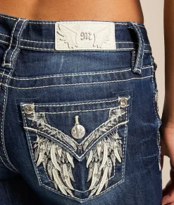 Miss Me Mid-Rise Boot Stretch Jean D1112 Sale