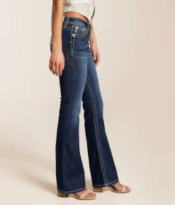 Miss Me Mid-Rise Boot Stretch Jean D1112 Sale
