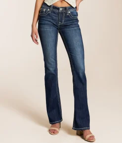 Miss Me Mid-Rise Boot Stretch Jean D1112 Sale