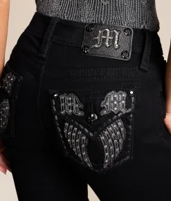Miss Me Mid-Rise Capri Stretch Cuffed Jean B01
