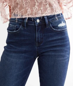 Bottoms|Jeans | Flying Monkey Mid-Rise Cropped Straight Stretch Jean Meticulously