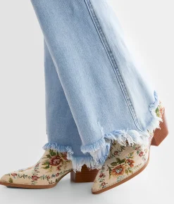 Jeans|Bottoms | Flying Monkey Mid-Rise Flare Stretch Jean Generosity