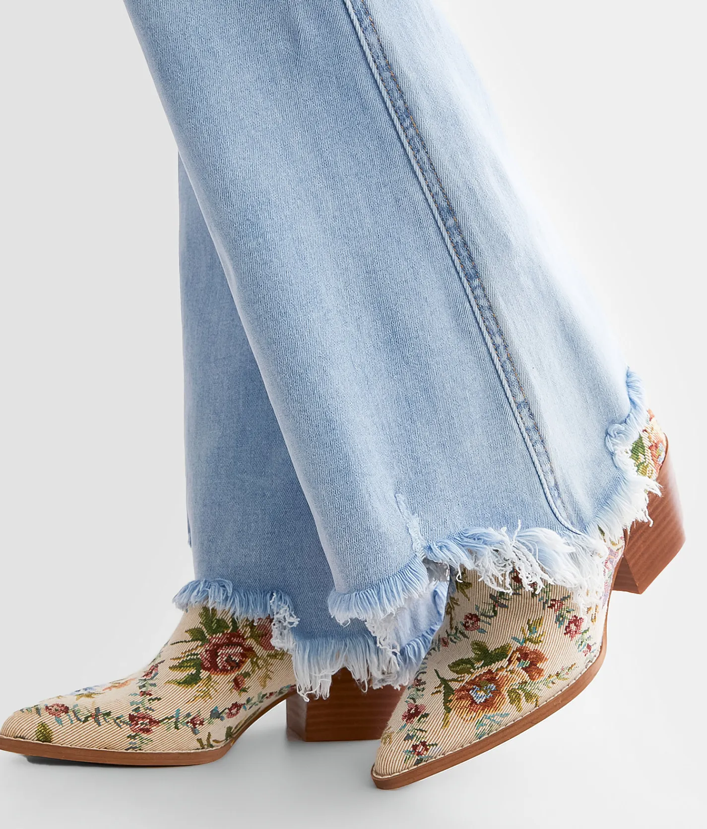 Jeans|Bottoms | Flying Monkey Mid-Rise Flare Stretch Jean Generosity
