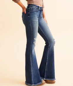 Jeans|Bottoms | KanCan Signature Mid-Rise Flare Stretch Jean Daniele