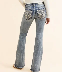 Jeans|Bottoms | Miss Me Mid-Rise Flare Stretch Jean M819C