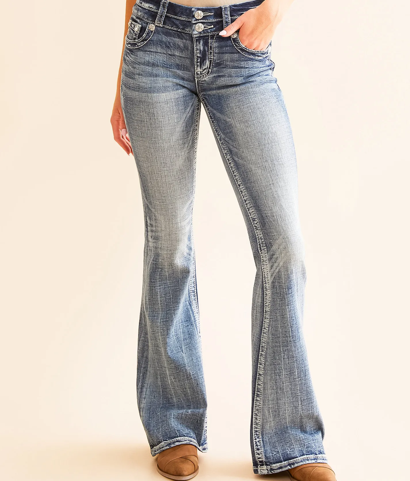Jeans | Miss Me Mid-Rise Flare Stretch Jean M819