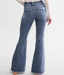 Flying Monkey Mid-Rise Flare Stretch Jean Pep New