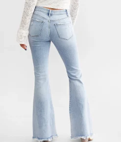 Flying Monkey Mid-Rise Flare Stretch Jean Double Take New