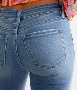 KanCan Signature Mid-Rise Flare Stretch Jean Larisa Online