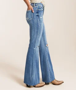 Flying Monkey Mid-Rise Flare Stretch Jean Satiate