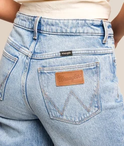 Jeans | Wrangler® Mid-Rise Loose Straight Stretch Jean Blissful