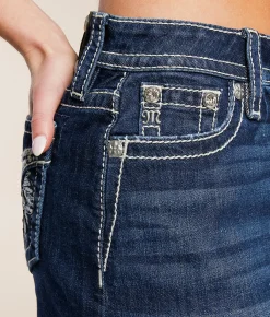 Bottoms | Miss Me Mid-Rise Mini Denim Stretch Skirt K1459