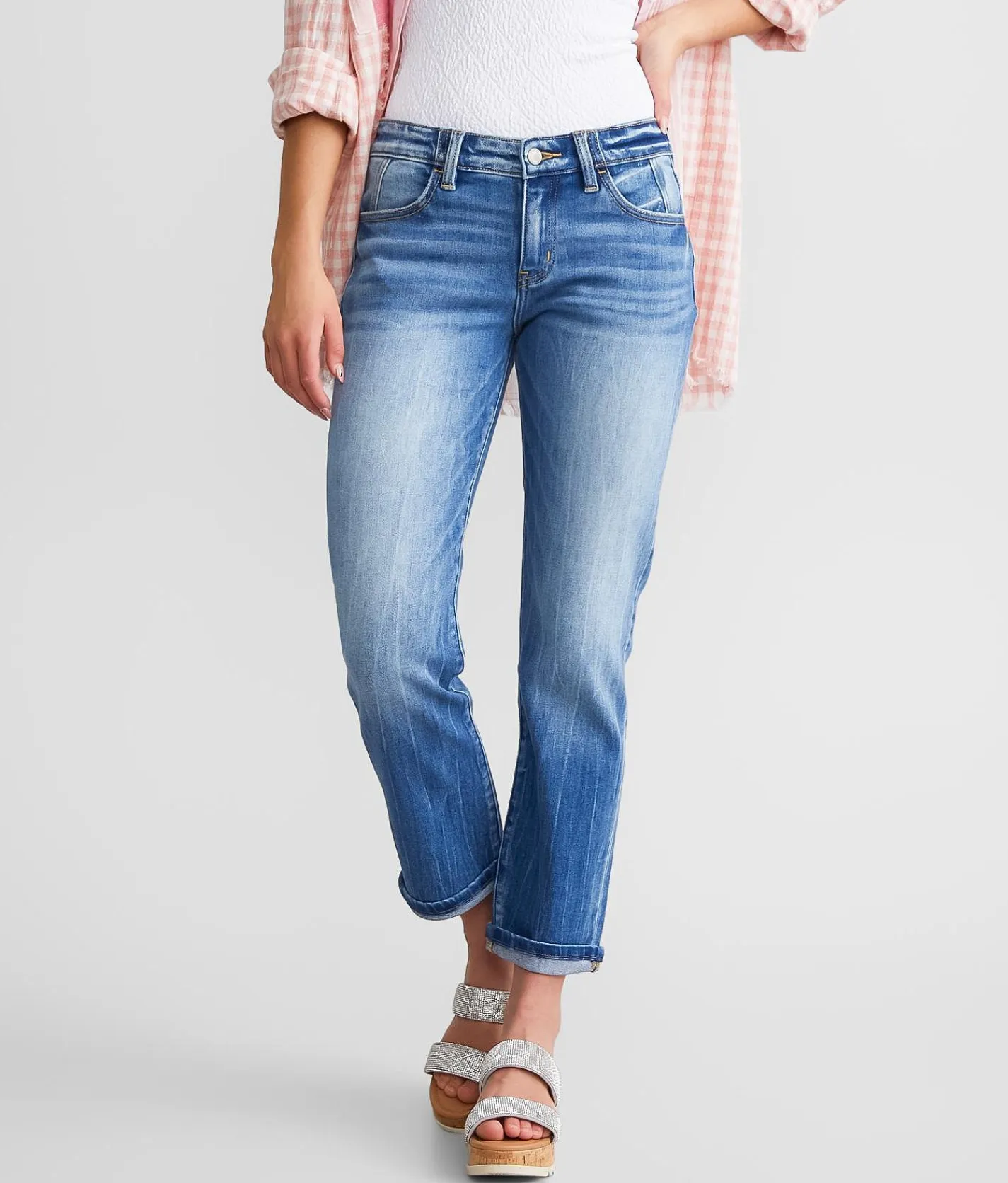 Jeans|Bottoms | KanCan Signature Mid-Rise Relaxed Stretch Jean Glory