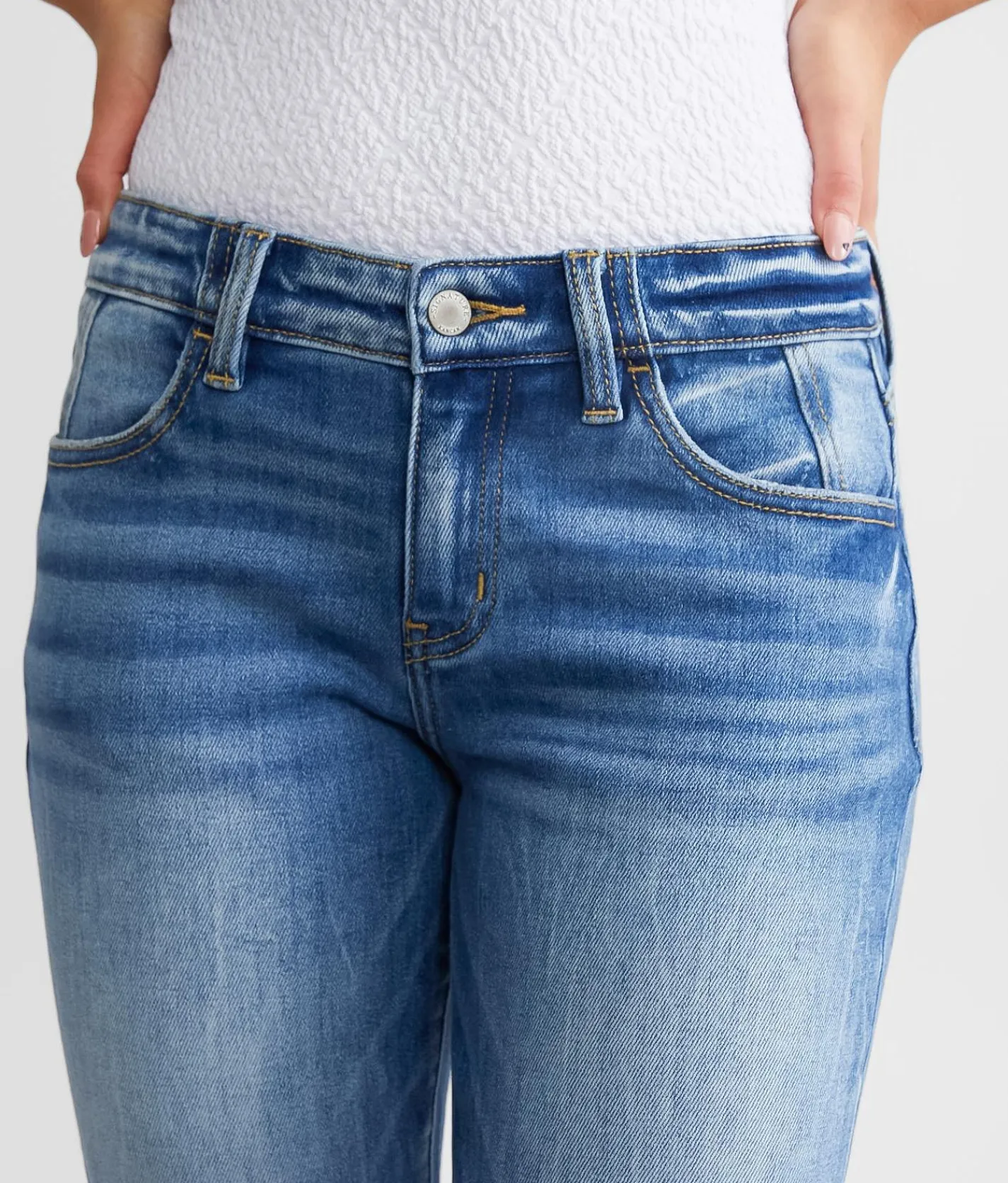 Jeans|Bottoms | KanCan Signature Mid-Rise Relaxed Stretch Jean Glory