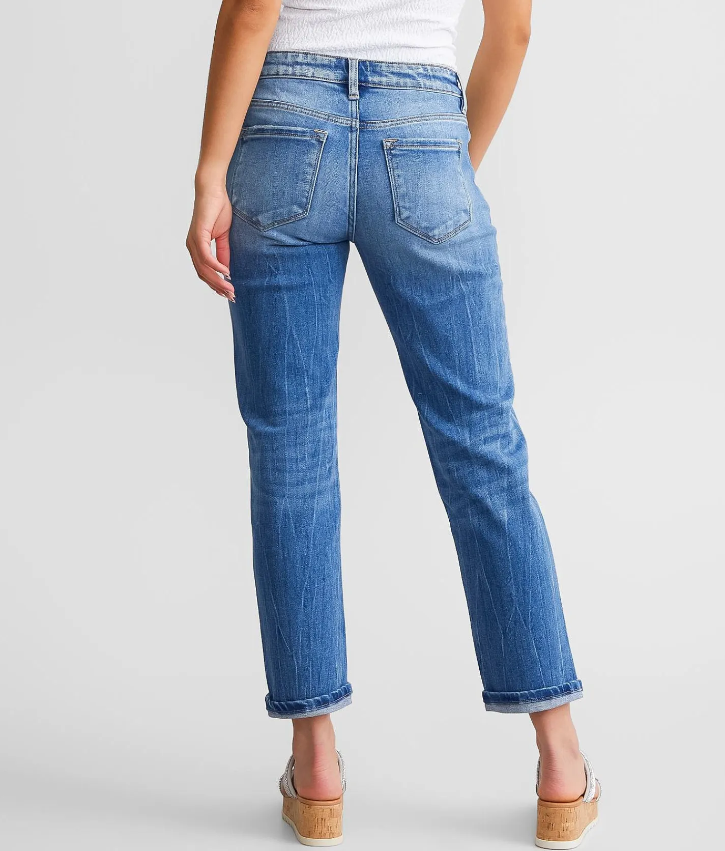 Jeans|Bottoms | KanCan Signature Mid-Rise Relaxed Stretch Jean Glory