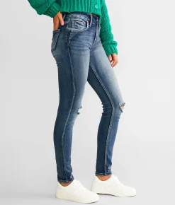 KanCan Signature Mid-Rise Skinny Stretch Jean Faith Discount