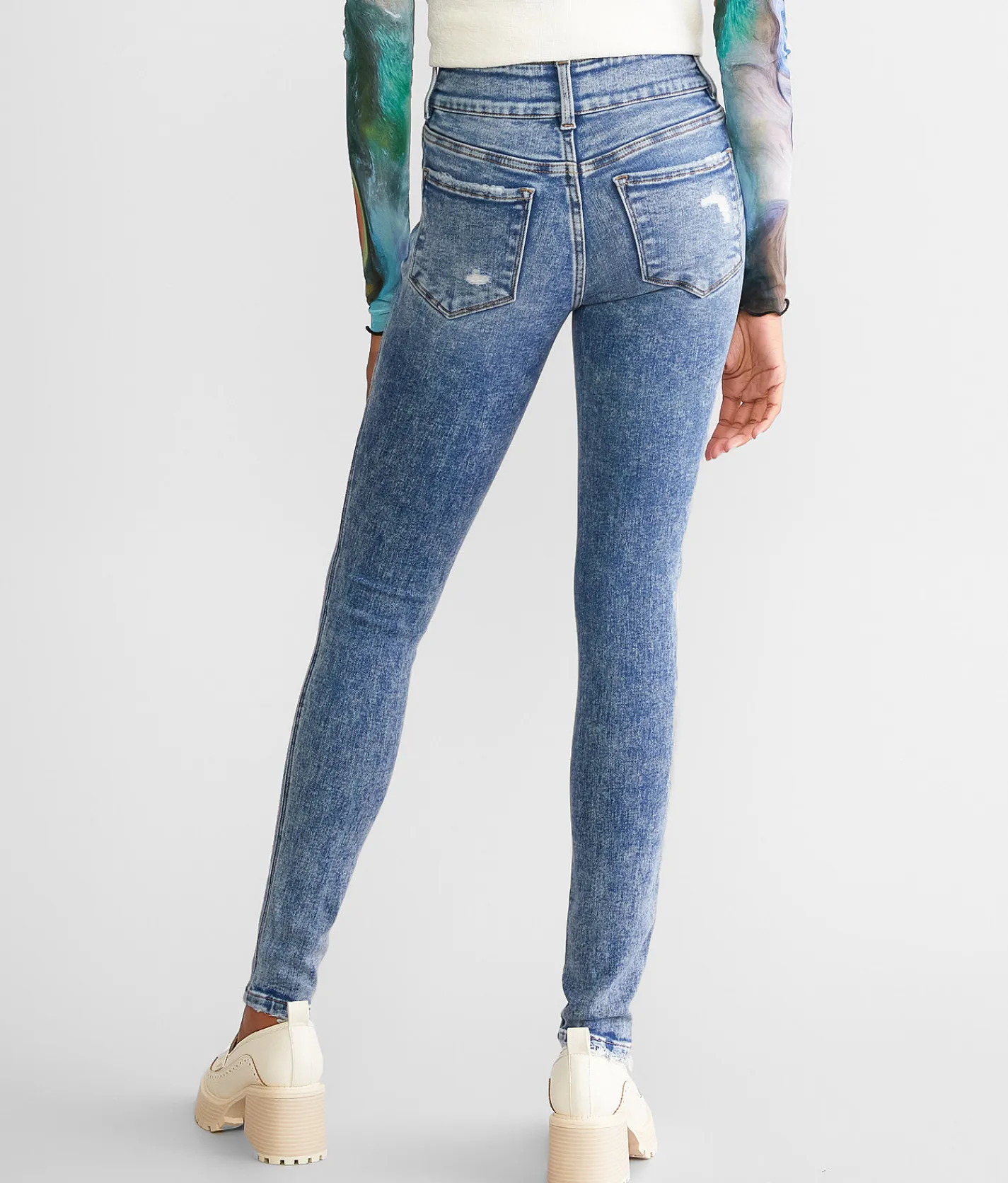 Jeans|Bottoms | Flying Monkey Mid-Rise Skinny Stretch Jean Willingness