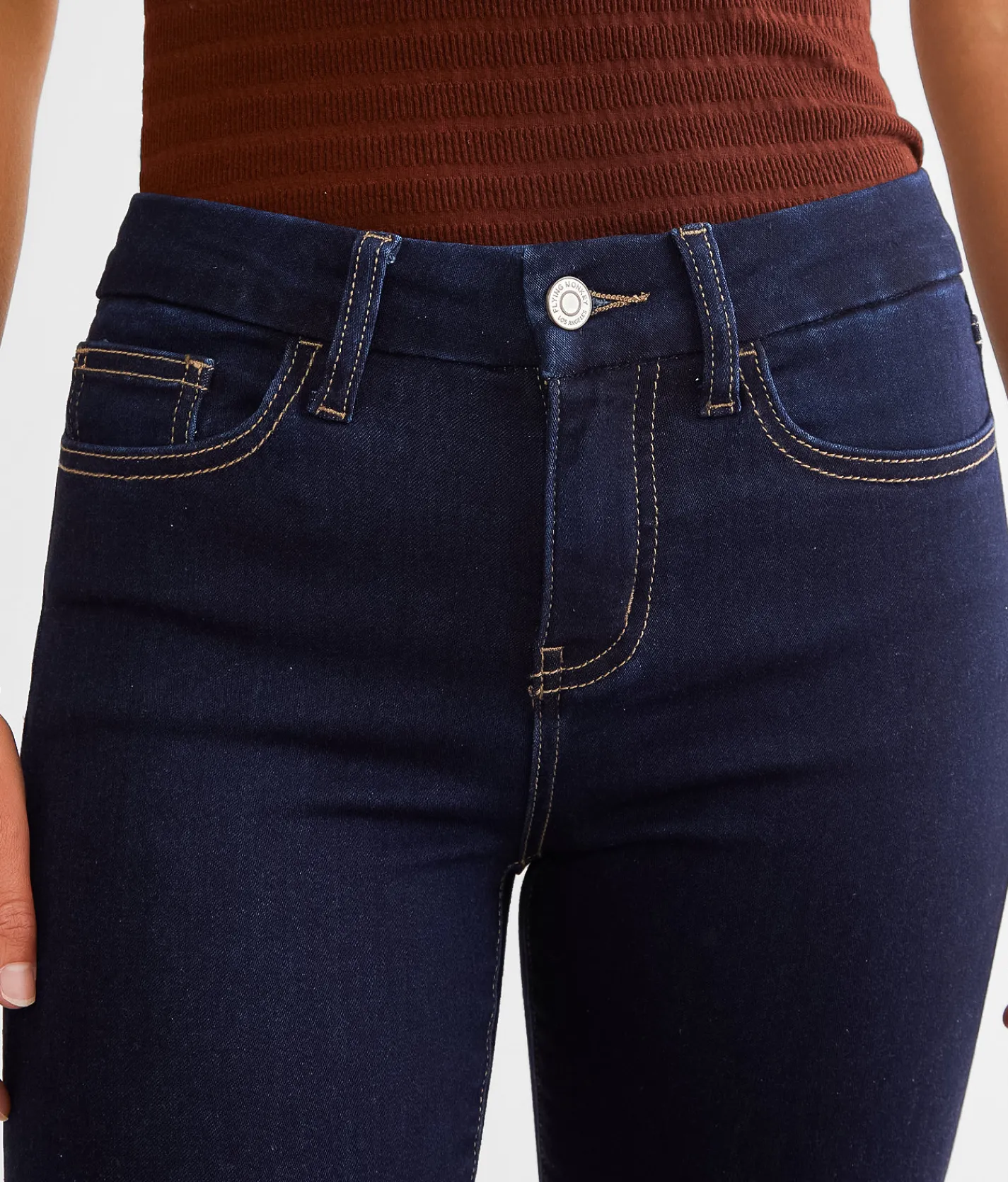 Jeans|Jeans | Flying Monkey Mid-Rise Skinny Stretch Jean Dexterously