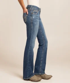 Jeans|Bottoms | Ariat Mid-Rise Straight Stretch Jean Canadian