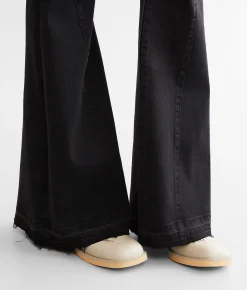 Jeans|Sale Jeans | KanCan Signature Mid-Rise Super Flare Stretch Jean Black
