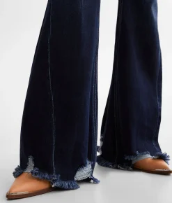 KanCan Signature Mid-Rise Super Flare Stretch Jean Pam Clearance