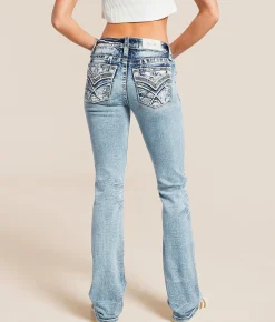 Jeans|Bottoms | Miss Me Mid-Rise Tailored Boot Stretch Jean M1015