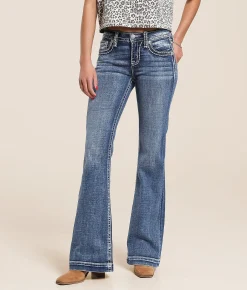 Miss Me Mid-Rise Trouser Stretch Jean K1373 Clearance