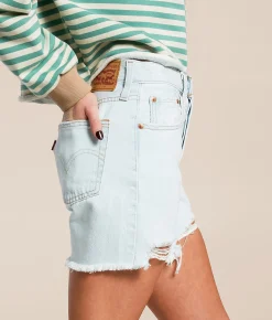Bottoms|Shorts | Levi's® 501 Mid Thigh Short Fade Off