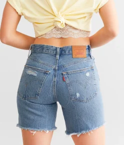 Bottoms|Shorts | Levi's® 501 Mid Thigh Short Camp Point