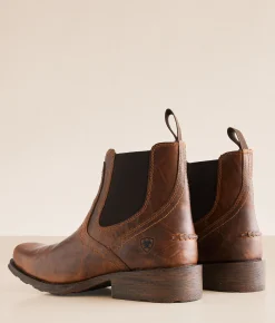 Ariat Midtown Rambler Leather Chelsea Boot Barn Brown New