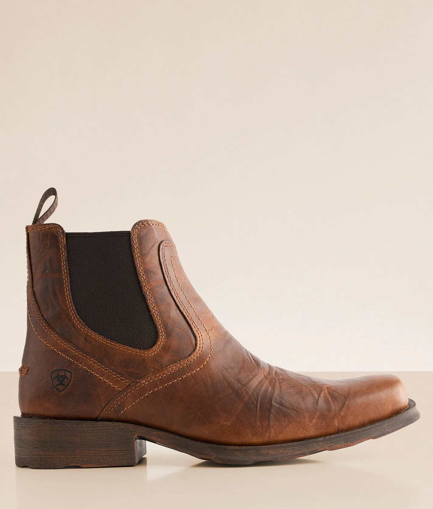 Ariat Midtown Rambler Leather Chelsea Boot Barn Brown New