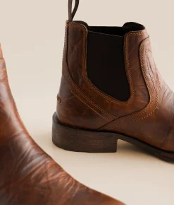 Ariat Midtown Rambler Leather Chelsea Boot Barn Brown New