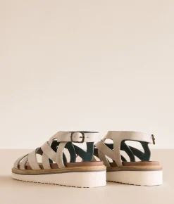 Shoes | Roan by Bed Stu Midway Leather Sandal Bone HD