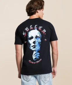 Tops|Graphic T-Shirts | Sullen Mike T-Shirt Jet Black