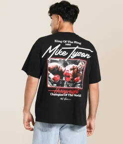 ID Supply Co. Mike Tyson Heavyweight Champ T-Shirt Black Hot