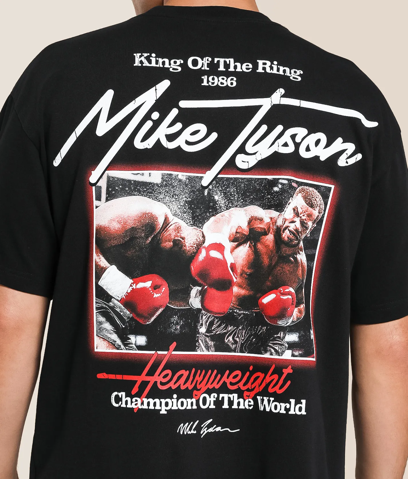 ID Supply Co. Mike Tyson Heavyweight Champ T-Shirt Black Hot
