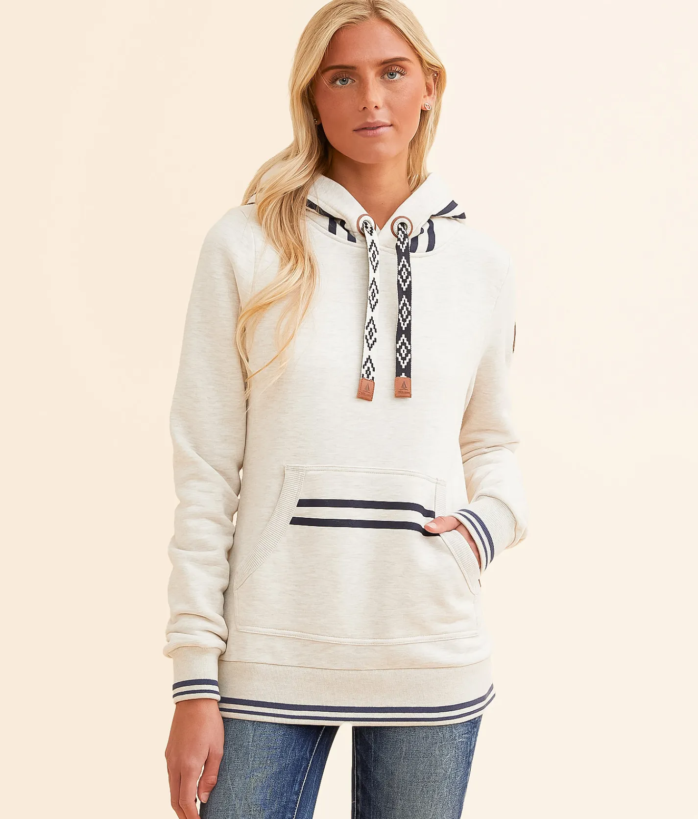 Tops | Wanakome Mikki Hooded Sweatshirt Heather Oatmeal