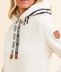 Tops | Wanakome Mikki Hooded Sweatshirt Heather Oatmeal