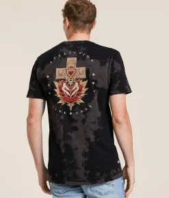 Tops|Graphic T-Shirts | Affliction Milagro T-Shirt Black