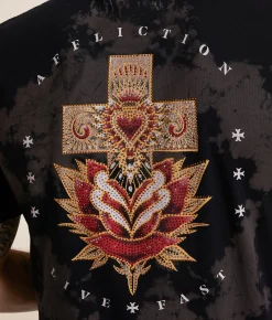 Tops|Graphic T-Shirts | Affliction Milagro T-Shirt Black