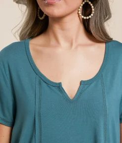 White Crow Mila Soft T-Shirt Silver Pine Discount