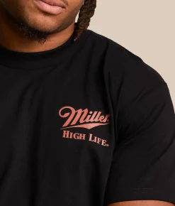 Tops|Graphic T-Shirts | tee luv Miller High Life Billiards T-Shirt Black